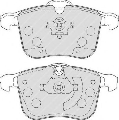 Set placute frana,frana disc SAAB 9-3 Cabriolet (YS3F) (2003 - 2016) FERODO FDB1833 piesa NOUA