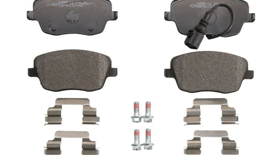 Set placute frana,frana disc SEAT CORDOBA (6L2) (2002 - 2009) ITN 16-BP1491 piesa NOUA