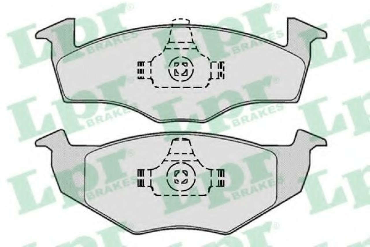 Set placute frana,frana disc SEAT IBIZA II (6K1) (1993 - 1999) LPR 05P667 piesa NOUA