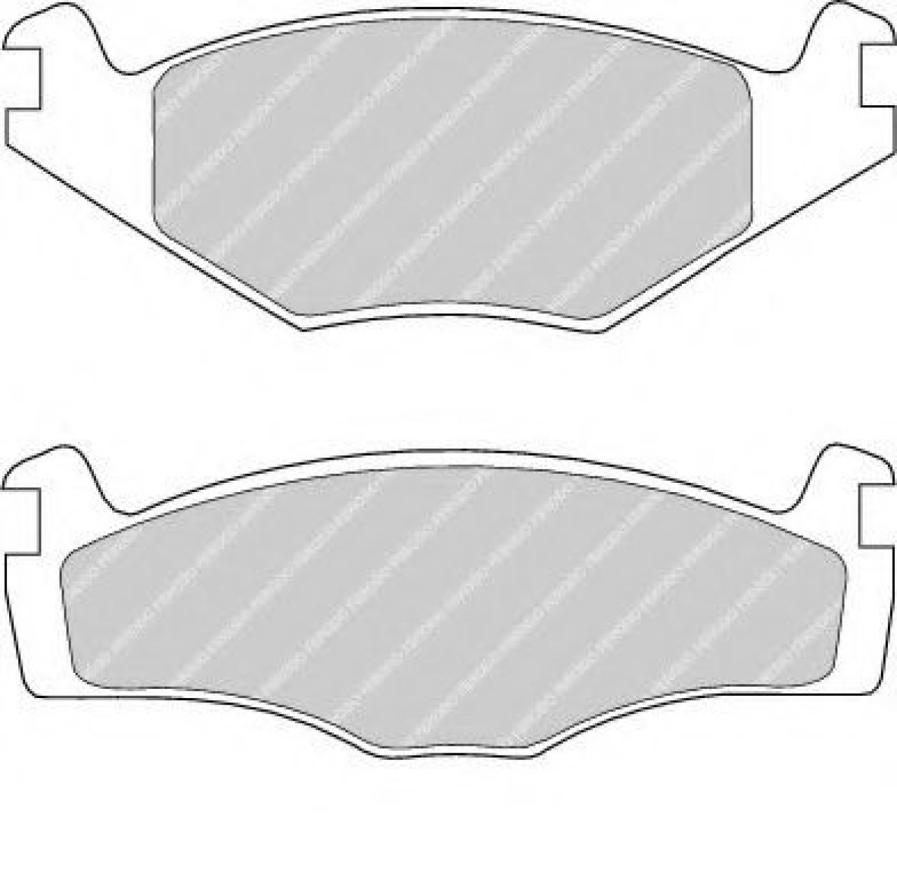 Set placute frana,frana disc SEAT IBIZA II (6K1) (1993 - 1999) FERODO FDB419 piesa NOUA