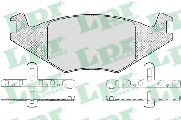 Set placute frana,frana disc SEAT IBIZA II (6K1) (1993 - 1999) LPR 05P223 piesa NOUA