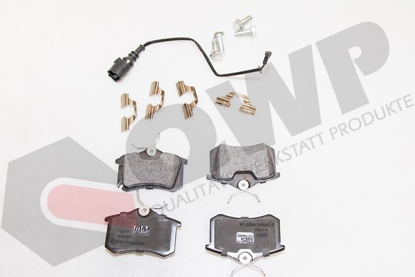 Set placute frana,frana disc SEAT IBIZA IV (6L1) (2002 - 2009) QWP WBP351 piesa NOUA