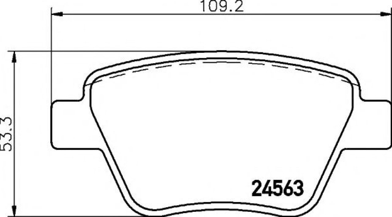 Set placute frana,frana disc SEAT LEON (1P1) (2005 - 2012) TEXTAR 2456301 piesa NOUA