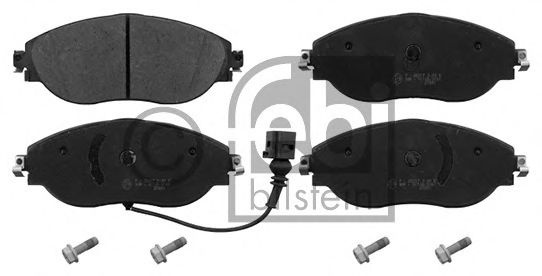 Set placute frana,frana disc SEAT LEON (5F1) (2012 - 2016) FEBI BILSTEIN 16868 piesa NOUA