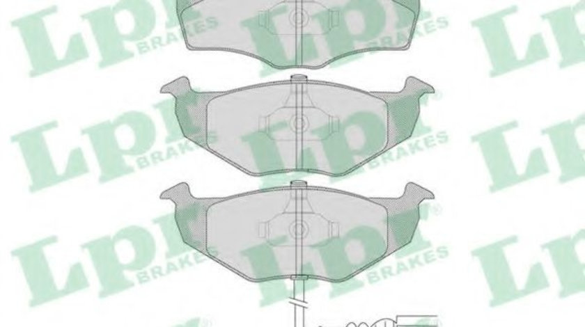 Set placute frana,frana disc SKODA FABIA I Combi (6Y5) (2000 - 2007) LPR 05P1120 piesa NOUA