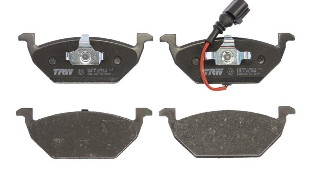 Set placute frana,frana disc SKODA FABIA II Combi (2007 - 2014) TRW GDB1386 piesa NOUA