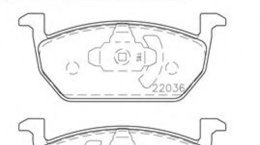 Set placute frana,frana disc SKODA OCTAVIA III Combi (5E5) (2012 - 2016) BREMBO P 85 137 piesa NOUA