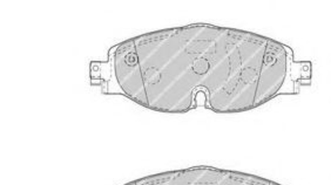 Set placute frana,frana disc SKODA OCTAVIA III Combi (5E5) (2012 - 2016) JURID 573390J piesa NOUA