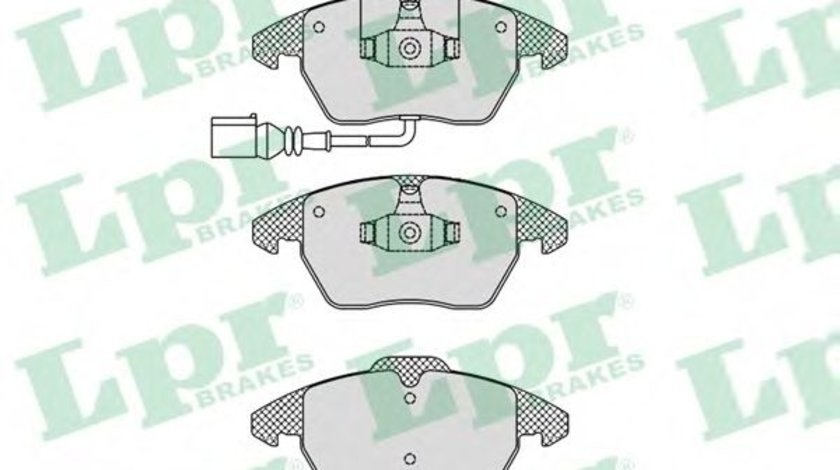 Set placute frana,frana disc SKODA SUPERB II (3T4) (2008 - 2015) LPR 05P866 piesa NOUA