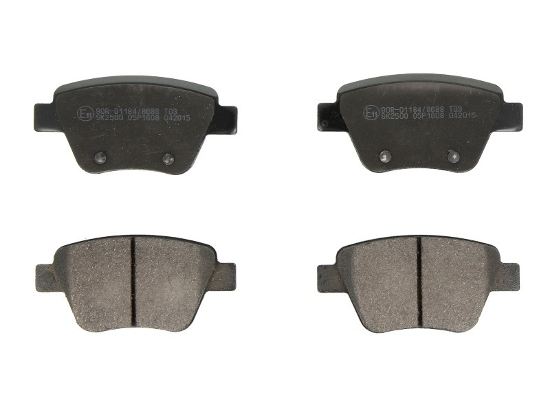 Set placute frana,frana disc SKODA YETI (5L) (2009 - 2016) KROTTENDORF KRO1841 piesa NOUA