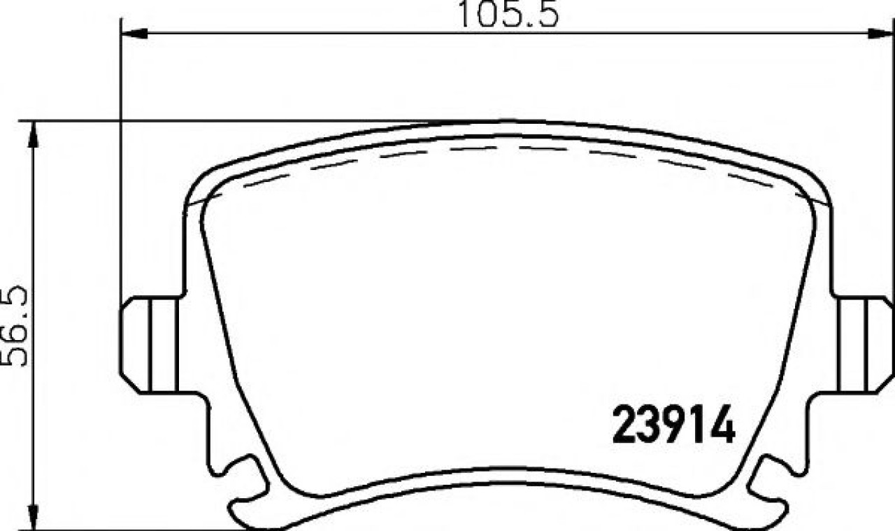 Set placute frana,frana disc SKODA YETI (5L) (2009 - 2016) TEXTAR 2391401 piesa NOUA