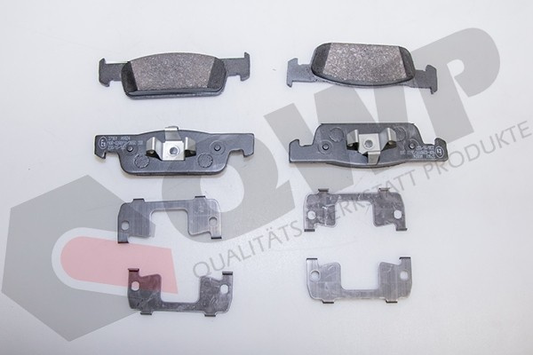 Set placute frana,frana disc SMART FORTWO Cabrio (453) (2015 - 2016) QWP WBP754 piesa NOUA