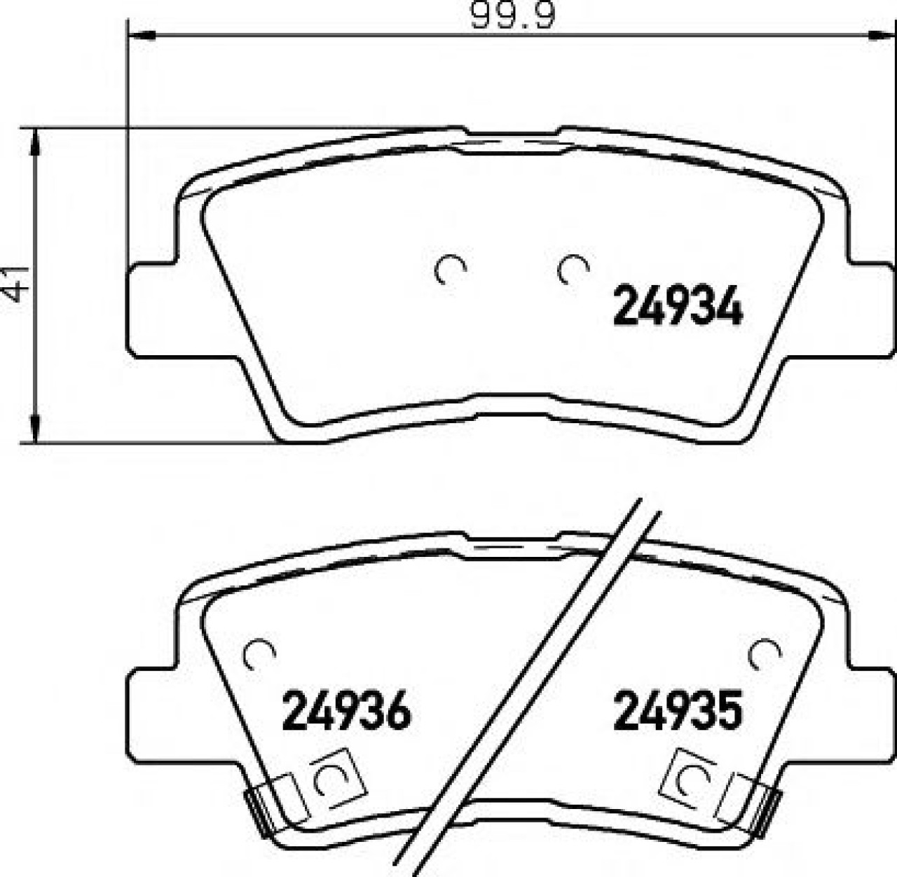 Set placute frana,frana disc SSANGYONG KORANDO (2010 - 2016) TEXTAR 2493401 piesa NOUA