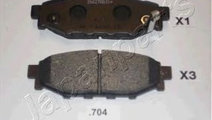 Set placute frana,frana disc SUBARU FORESTER (SH) ...