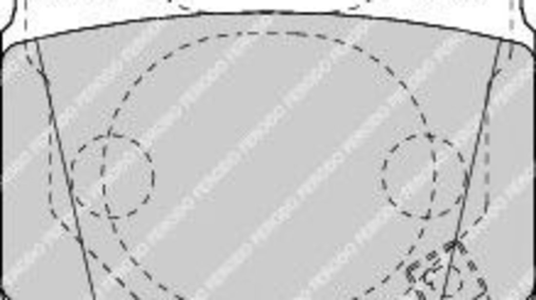 Set placute frana,frana disc SUBARU FORESTER (SJ) (2013 - 2016) FERODO FDB1562 piesa NOUA