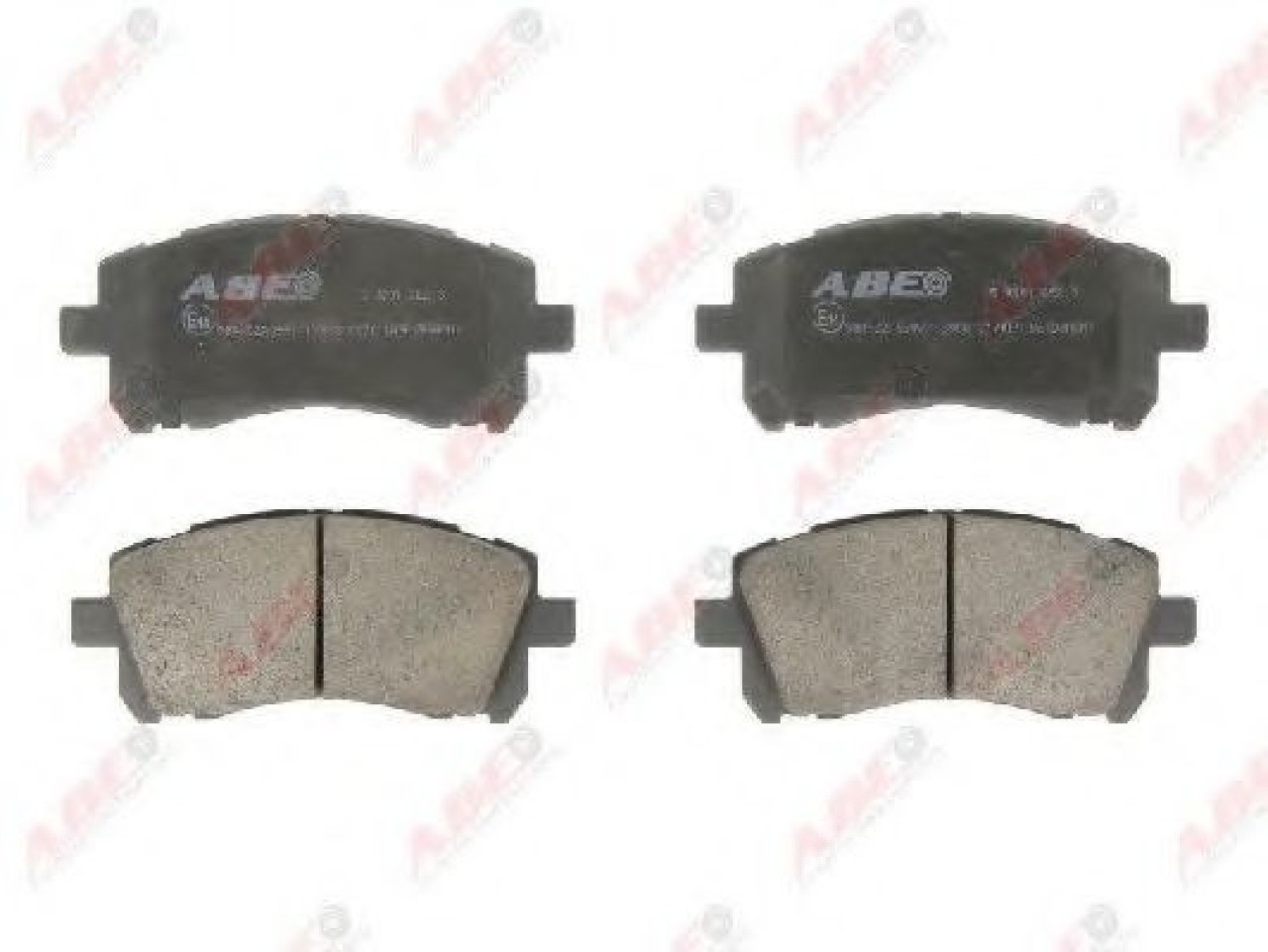 Set placute frana,frana disc SUBARU IMPREZA Limuzina (GD) (1999 - 2016) ABE C17011ABE piesa NOUA