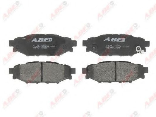 Set placute frana,frana disc SUBARU OUTBACK (BM, BR) (2009 - 2014) ABE C27005ABE piesa NOUA