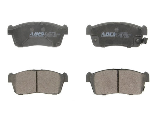 Set placute frana,frana disc SUZUKI ALTO (HA25, HA35) (2009 - 2016) ABE C18016ABE piesa NOUA