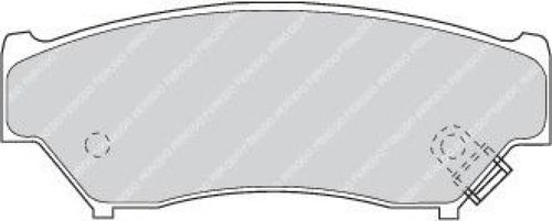 Set placute frana,frana disc SUZUKI VITARA (ET, TA) (1988 - 1998) FERODO FDB1020 piesa NOUA