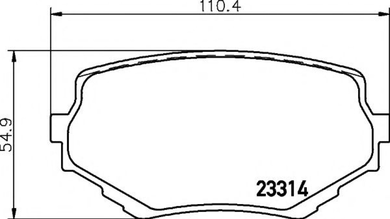 Set placute frana,frana disc SUZUKI VITARA (ET, TA) (1988 - 1998) TEXTAR 2331401 piesa NOUA