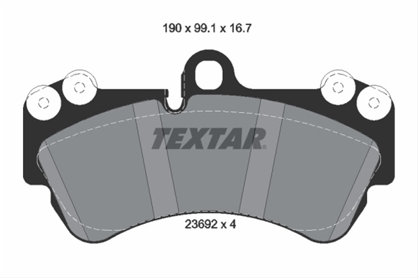 Set Placute Frana,frana Disc Textar Mercedes-Benz 2369202