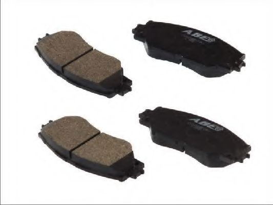 Set placute frana,frana disc TOYOTA AURIS (NRE15, ZZE15, ADE15, ZRE15, NDE15) (2006 - 2012) ABE C12121ABE piesa NOUA