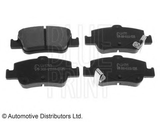 Set placute frana,frana disc TOYOTA AURIS TOURING SPORTS (ADE18, ZWE18, ZRE18) (2013 - 2016) BLUE PRINT ADT342173 piesa NOUA