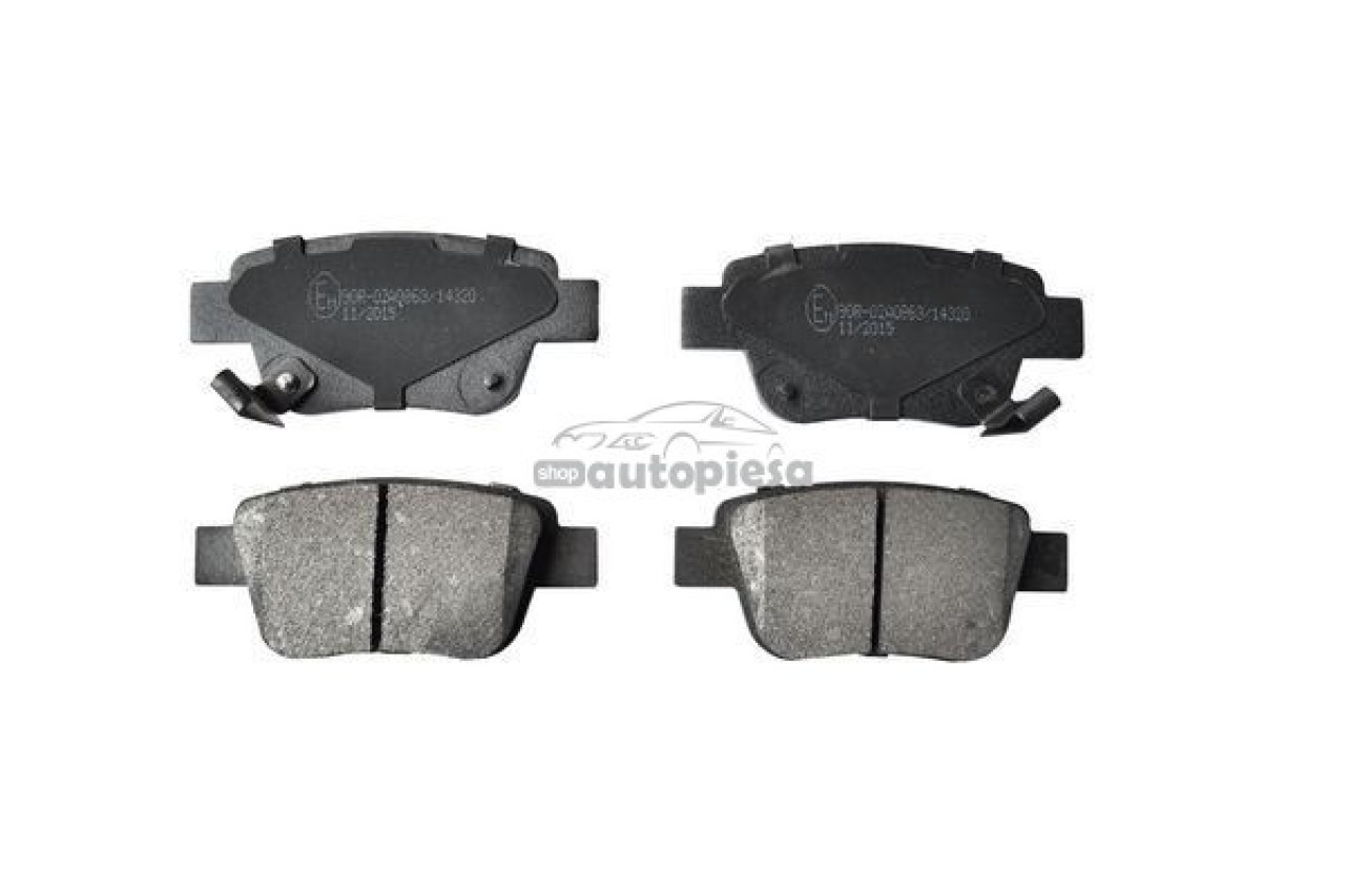 Set placute frana,frana disc TOYOTA AVENSIS Combi (T25) (2003 - 2008) KRIEGER 0950006112 piesa NOUA