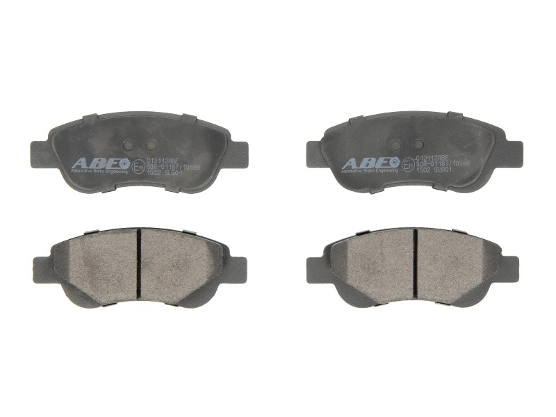 Set placute frana,frana disc TOYOTA AYGO (WNB1, KGB1) (2005 - 2014) ABE C12112ABE piesa NOUA