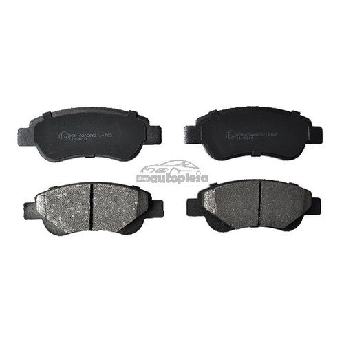 Set placute frana,frana disc TOYOTA AYGO (WNB1, KGB1) (2005 - 2014) PREMIERE FPF.261 piesa NOUA