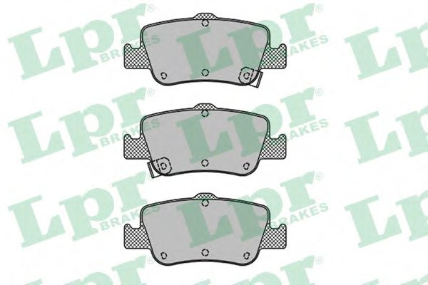 Set placute frana,frana disc TOYOTA COROLLA Limuzina (E15) (2006 - 2016) LPR 05P1315 piesa NOUA