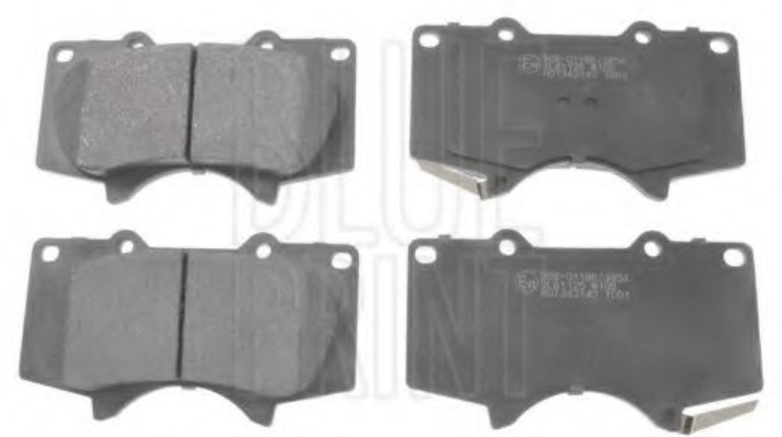 Set placute frana,frana disc TOYOTA HILUX III pick-up (KUN, TGN, LAN, GGN) (2004 - 2016) BLUE PRINT ADT342142 piesa NOUA