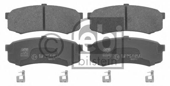 Set placute frana,frana disc TOYOTA LAND CRUISER 90 (J9) (1995 - 2016) FEBI BILSTEIN 16732 piesa NOUA