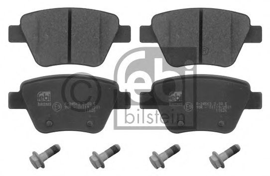 Set placute frana,frana disc VW CADDY III Caroserie (2KA, 2KH, 2CA, 2CH) (2004 - 2016) FEBI BILSTEIN 16797 piesa NOUA