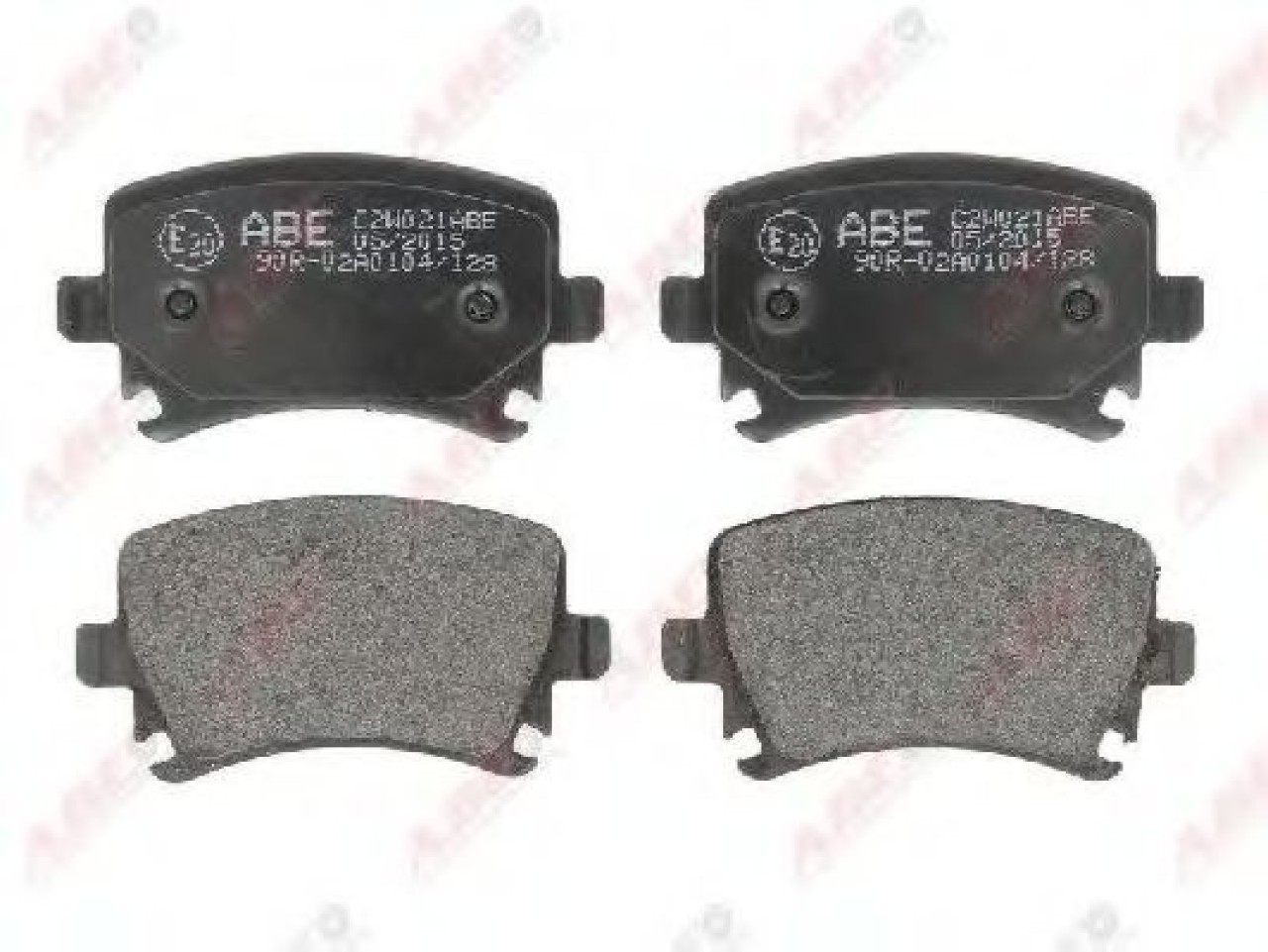 Set placute frana,frana disc VW CADDY III Caroserie (2KA, 2KH, 2CA, 2CH) (2004 - 2016) ABE C2W021ABE piesa NOUA