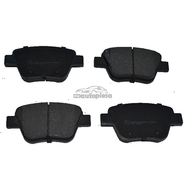 Set placute frana,frana disc VW CADDY III Caroserie (2KA, 2KH, 2CA, 2CH) (2004 - 2016) PREMIERE FPF.194 piesa NOUA