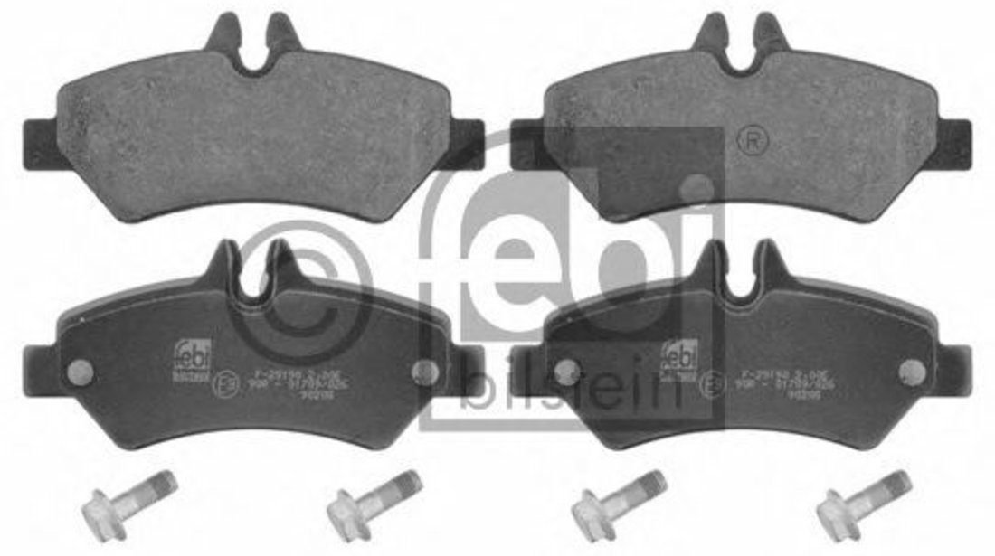 Set placute frana,frana disc VW CRAFTER 30-35 bus (2E) (2006 - 2016) FEBI BILSTEIN 16735 piesa NOUA