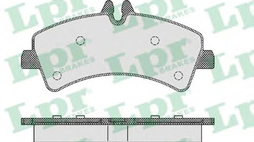 Set placute frana,frana disc VW CRAFTER 30-35 bus (2E) (2006 - 2016) LPR 05P1294 piesa NOUA