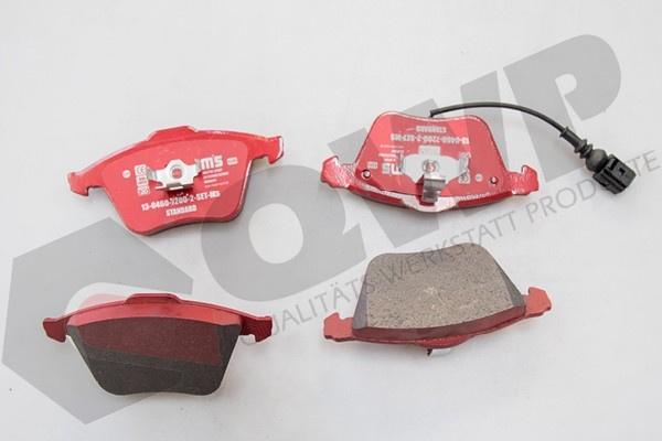 Set placute frana,frana disc VW EOS (1F7, 1F8) (2006 - 2016) QWP WBP517 piesa NOUA