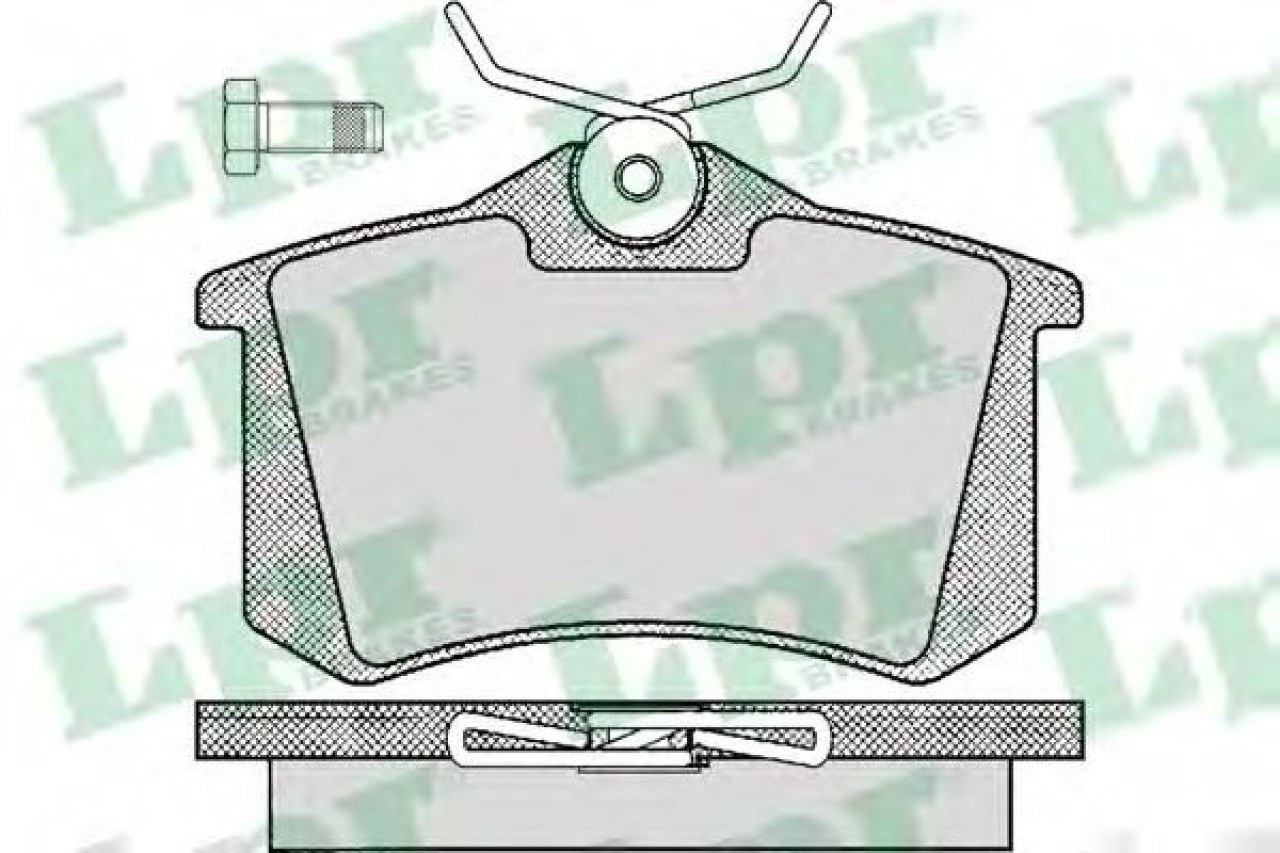 Set placute frana,frana disc VW GOLF III (1H1) (1991 - 1998) LPR 05P294 piesa NOUA