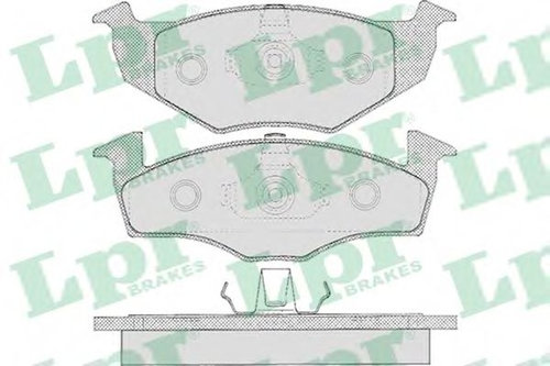 Set placute frana,frana disc VW GOLF III Variant (1H5) (1993 - 1999) LPR 05P627 piesa NOUA