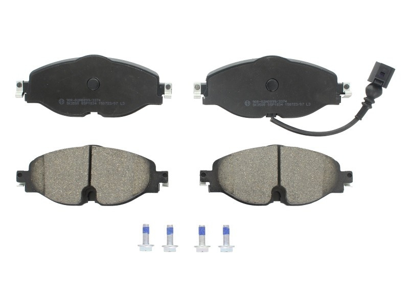 Set placute frana,frana disc VW GOLF SPORTSVAN (AM1) (2014 - 2016) KROTTENDORF KRO1956 piesa NOUA