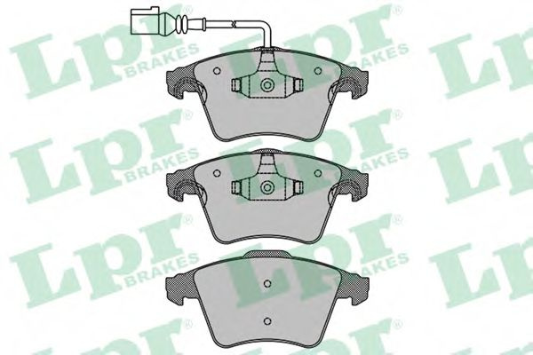 Set placute frana,frana disc VW MULTIVAN V (7HM, 7HN, 7HF, 7EF, 7EM, 7EN) (2003 - 2015) LPR 05P1205 piesa NOUA