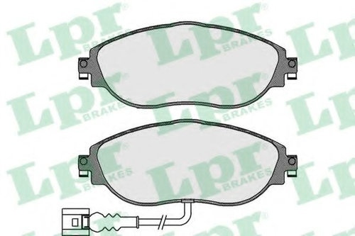 Set placute frana,frana disc VW PASSAT CC (357) (2008 - 2012) LPR 05P1734 piesa NOUA