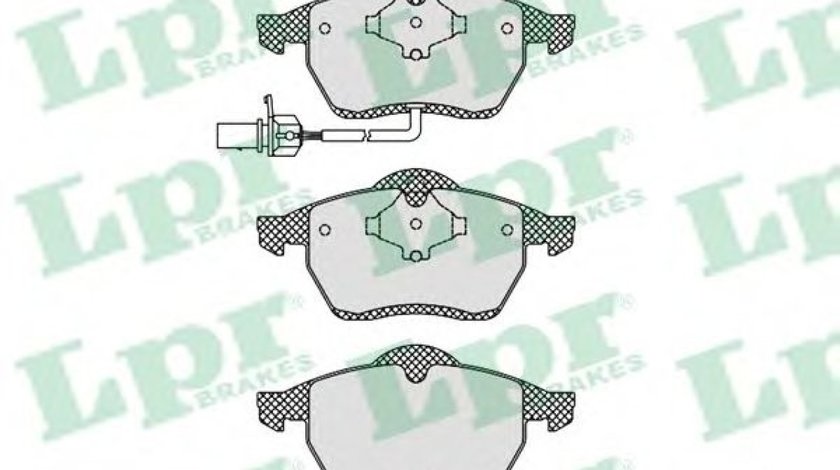 Set placute frana,frana disc VW SHARAN (7M8, 7M9, 7M6) (1995 - 2010) LPR 05P1238 piesa NOUA