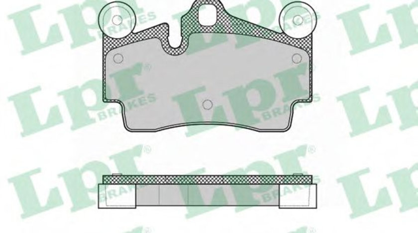 Set placute frana,frana disc VW TOUAREG (7LA, 7L6, 7L7) (2002 - 2010) LPR 05P1362 piesa NOUA