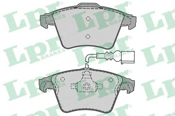 Set placute frana,frana disc VW TOUAREG (7LA, 7L6, 7L7) (2002 - 2010) LPR 05P1285 piesa NOUA