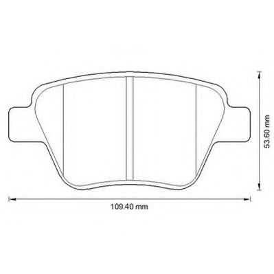 Set placute frana,frana disc VW TOURAN (1T3) (2010 - 2015) JURID 573312JC piesa NOUA