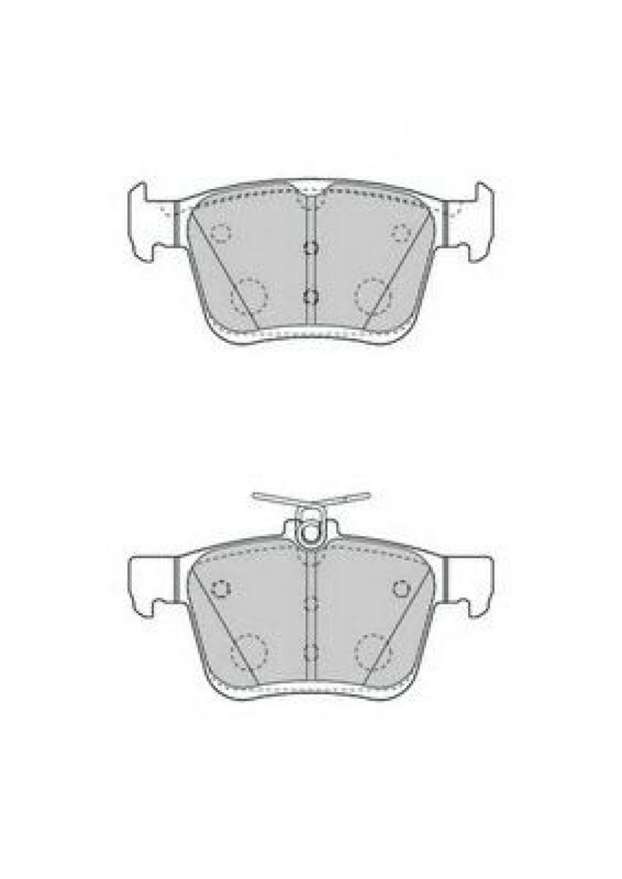 Set placute frana,frana disc VW TOURAN (5T1) (2015 - 2016) FERODO FDB4434 piesa NOUA