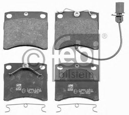 Set placute frana,frana disc VW TRANSPORTER IV bus (70XB, 70XC, 7DB, 7DW, 7DK) (1990 - 2003) FEBI BILSTEIN 16463 piesa NOUA